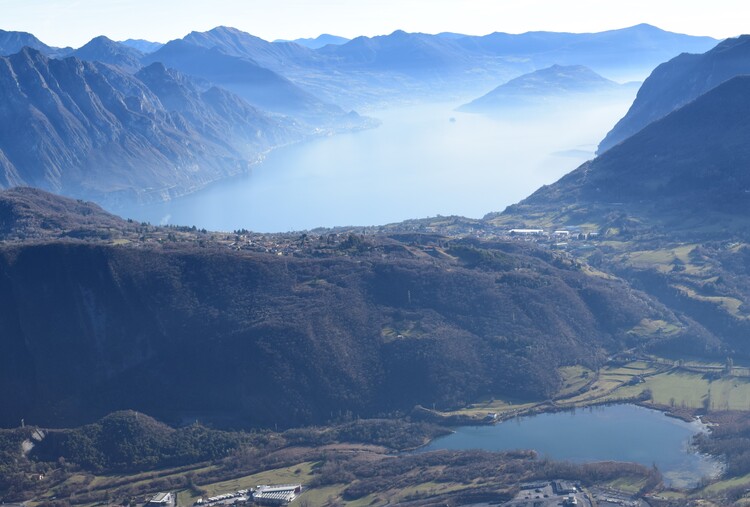 La Croce di Grione da Sovere (Prealpi Bergamasche)