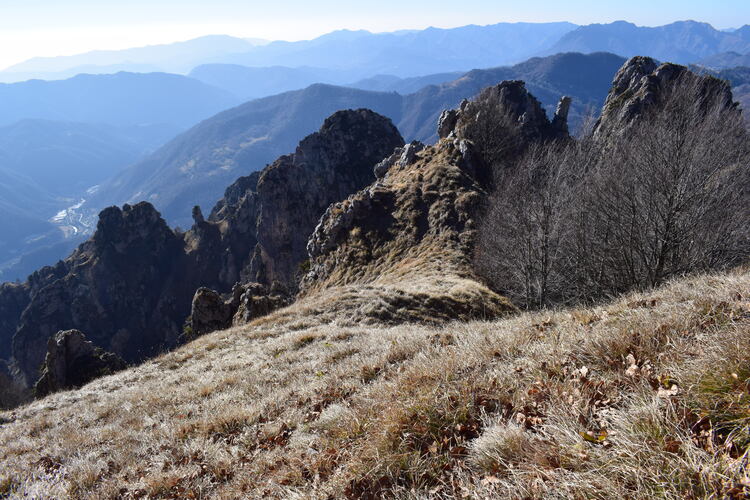 Corna Zeno dalle Tese d''Anfo (Prealpi Bresciane)