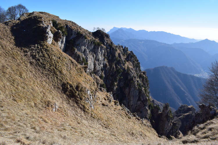 Corna Zeno dalle Tese d''Anfo (Prealpi Bresciane)