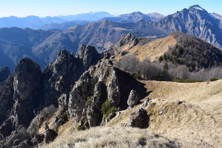 Corna Zeno dalle Tese d''Anfo (Prealpi Bresciane)