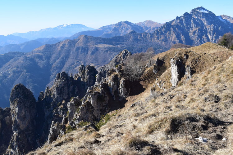 Corna Zeno dalle Tese d''Anfo (Prealpi Bresciane)