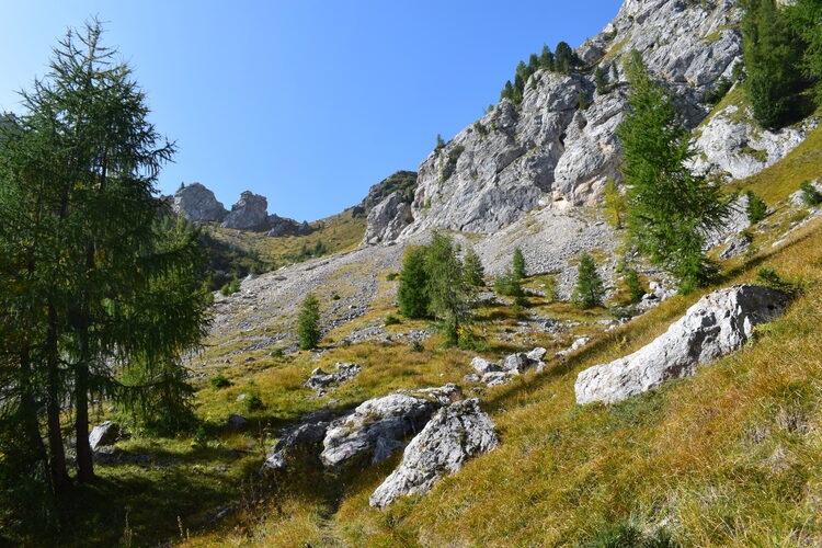 Sulle cime del Latemar Orientale (Monte Toac-Cima da Ciamp-Sas da Ciamp)