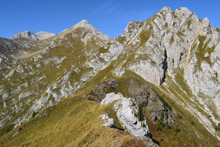 Sulle cime del Latemar Orientale (Monte Toac-Cima da Ciamp-Sas da Ciamp)