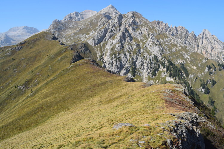 Sulle cime del Latemar Orientale (Monte Toac-Cima da Ciamp-Sas da Ciamp)