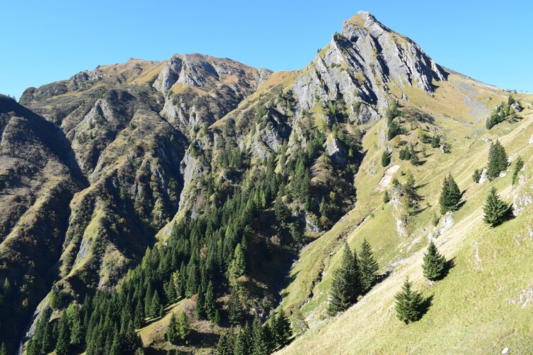 Piz Zorlet da San Tomaso Agordino (Gruppo della Marmolada)