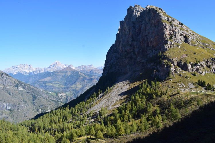 Piz Zorlet da San Tomaso Agordino (Gruppo della Marmolada)