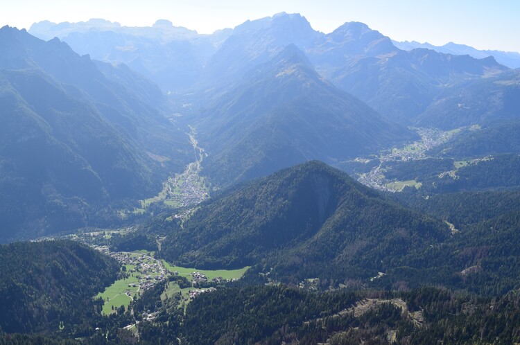 Piz Zorlet da San Tomaso Agordino (Gruppo della Marmolada)