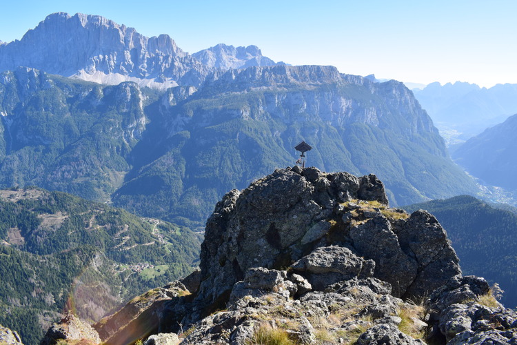 Piz Zorlet da San Tomaso Agordino (Gruppo della Marmolada)