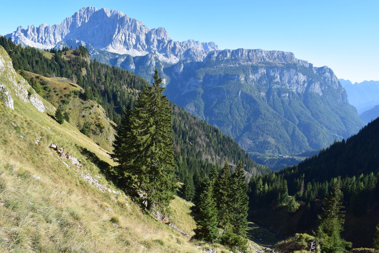 Piz Zorlet da San Tomaso Agordino (Gruppo della Marmolada)