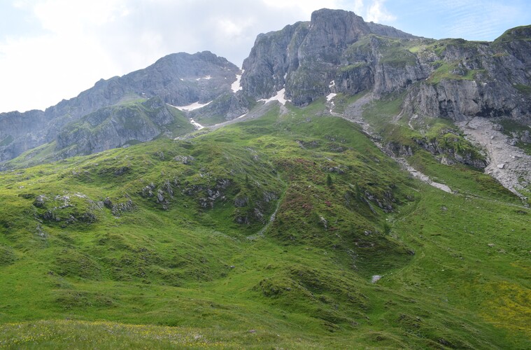 A curiosare nel Pian di Possoliva (Gruppo Croda da Lago-Cernera)