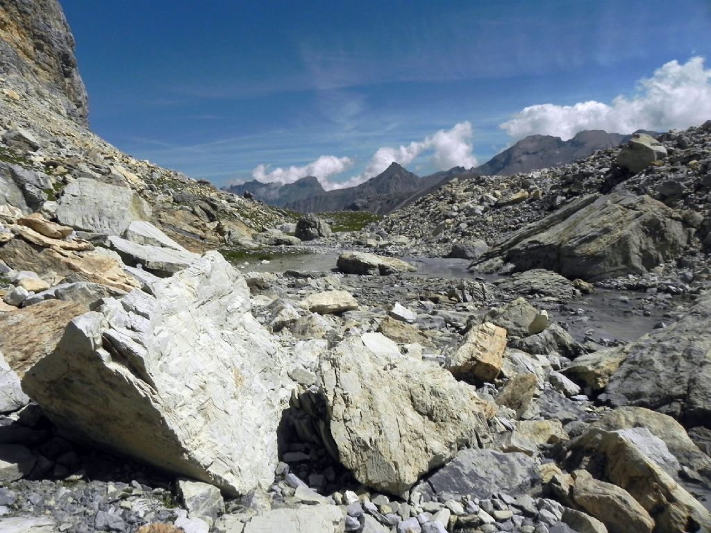 Truc e lago de Tsantelina (Valle di Rhemes)