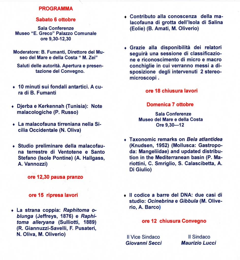 Sesto Convegno Sabaudia