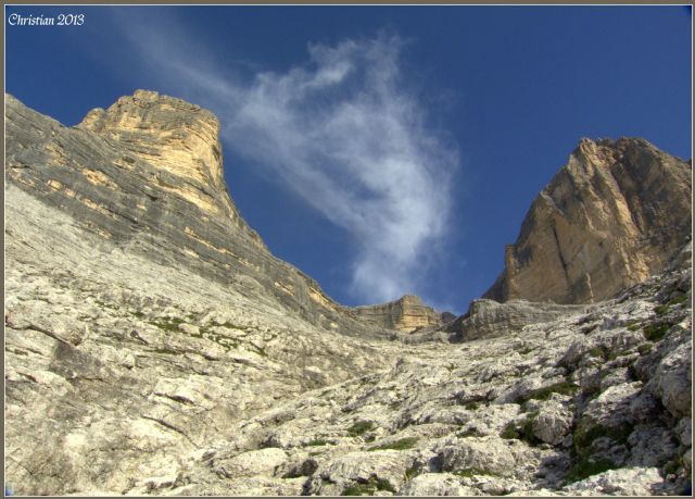 salita al Monte Pelmo 3168 m. s.l.m.