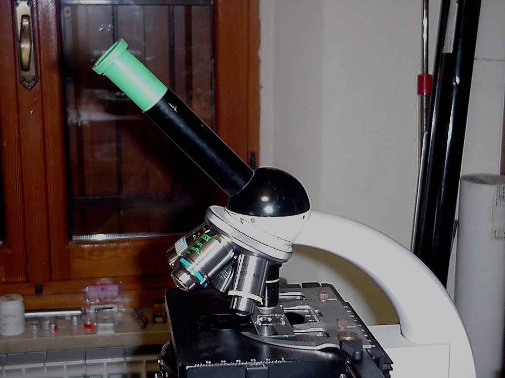 1 microscopio +  binocolo = infinito