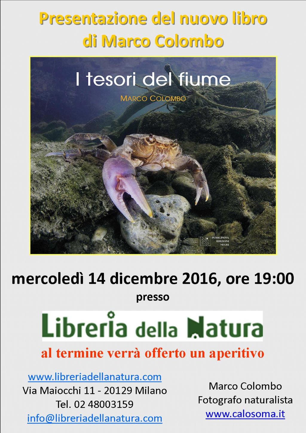 presentazioni del nuovo libro 