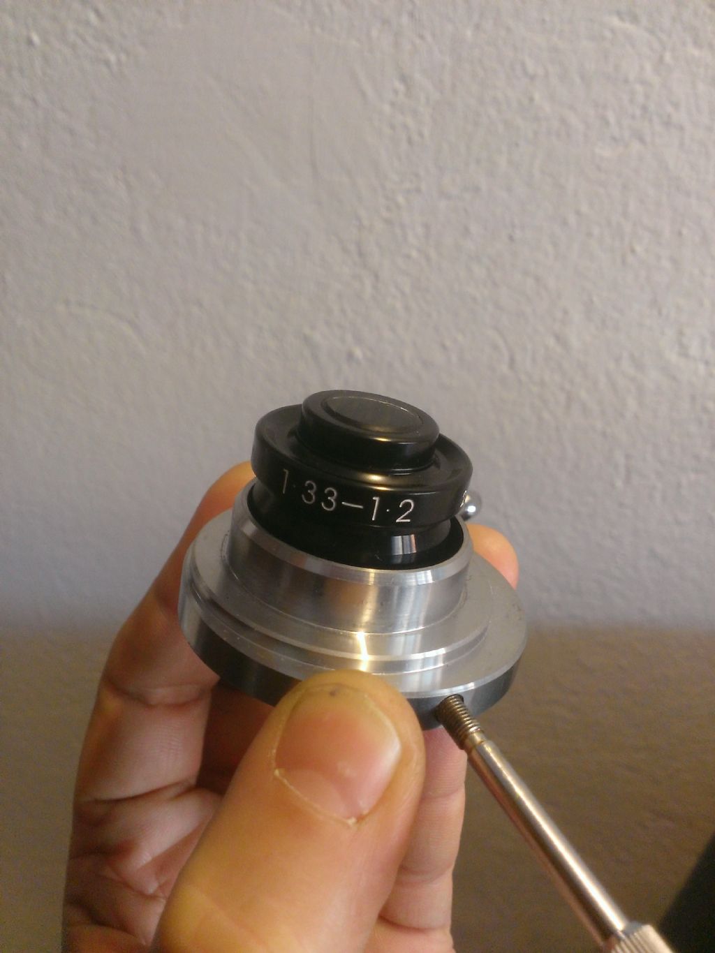 problemi con il condensatore per campo scuro