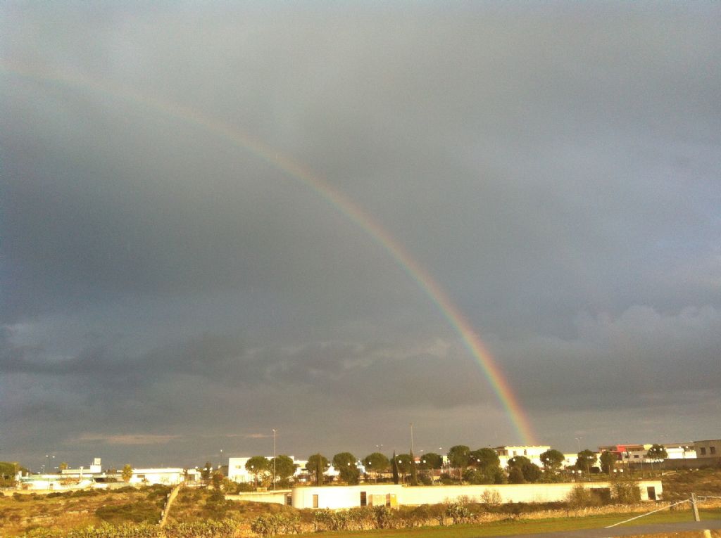 Cielo di Puglia dopo pioggia
