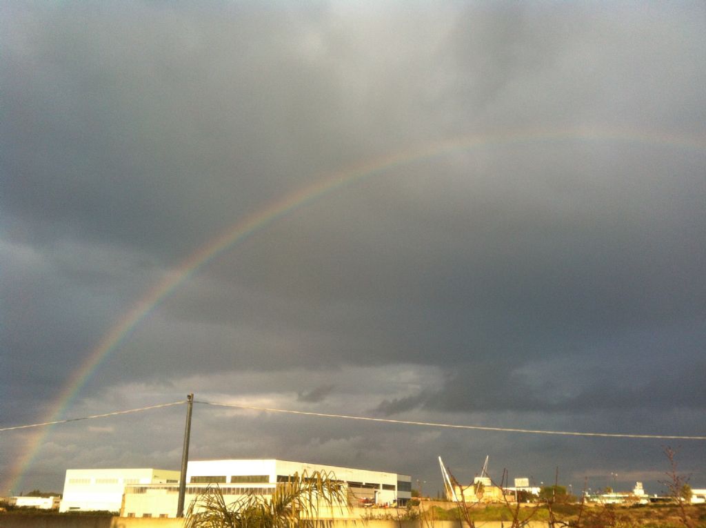 Cielo di Puglia dopo pioggia