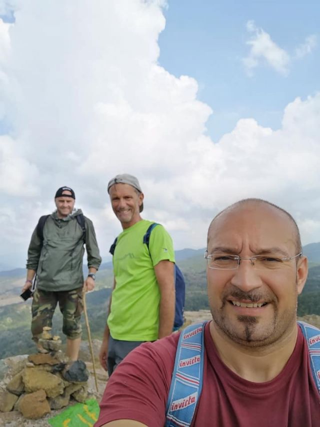 Rocca Bruna 1418m. - Appennino Ligure