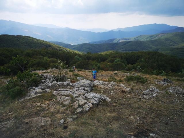 Rocca Bruna 1418m. - Appennino Ligure