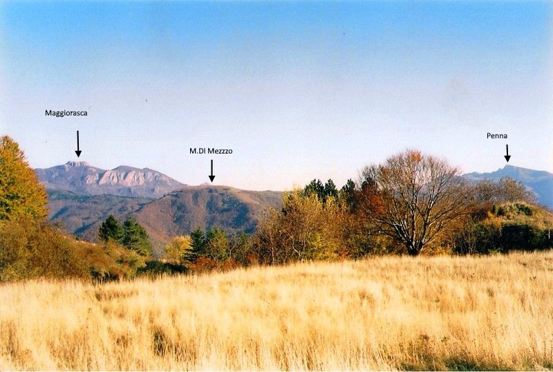 Monte di Mezzo 1322m - Appennino Ligure