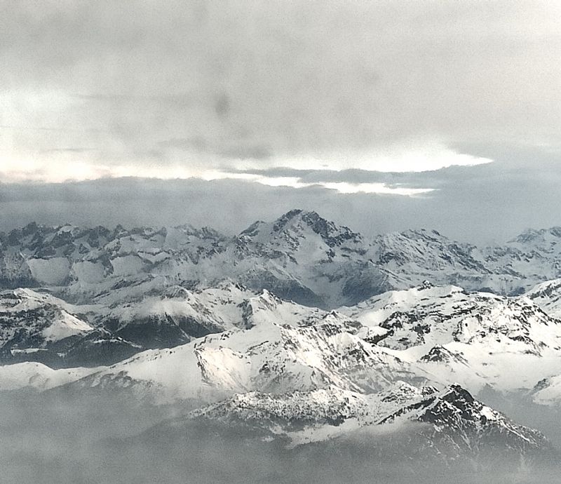 Monte Disgrazia 3678m - in volo