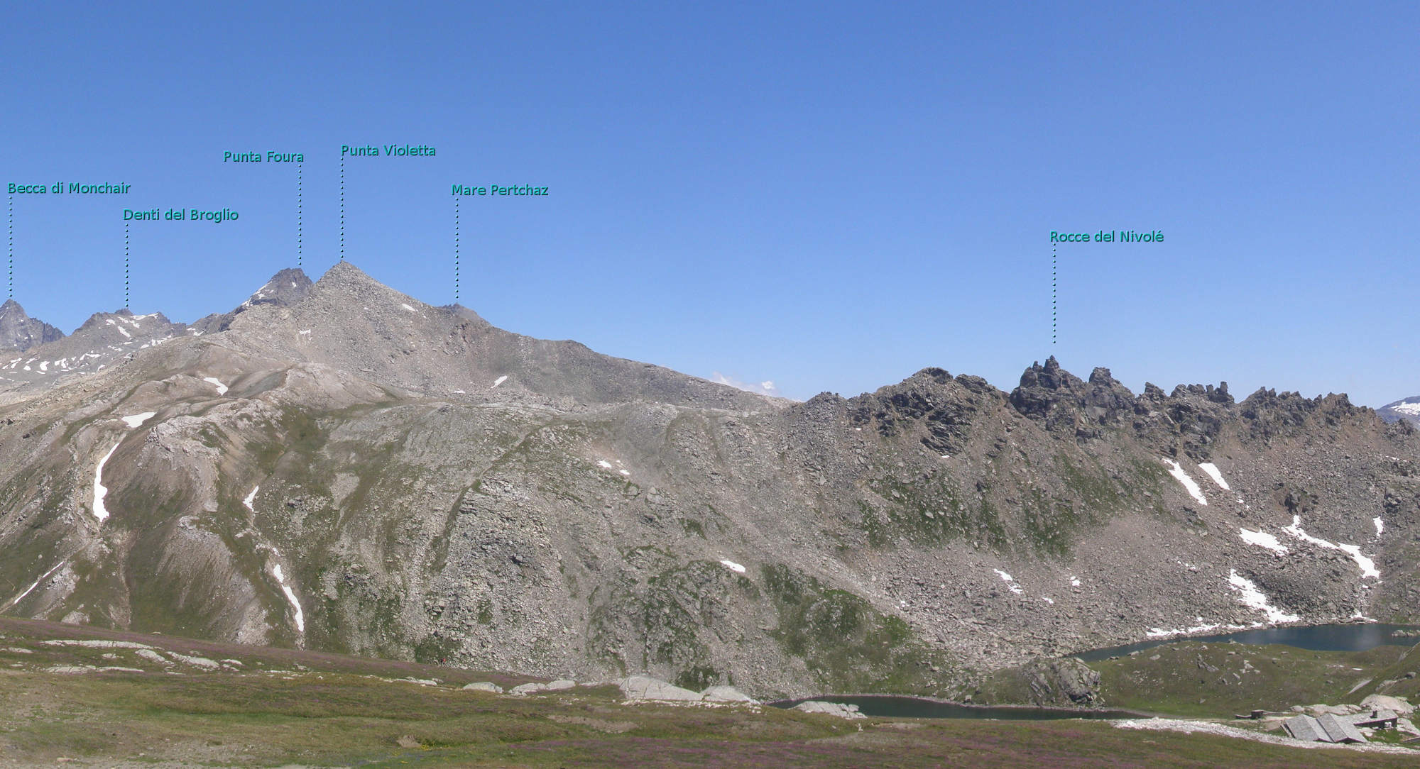 Panoramica dal Col Rosset