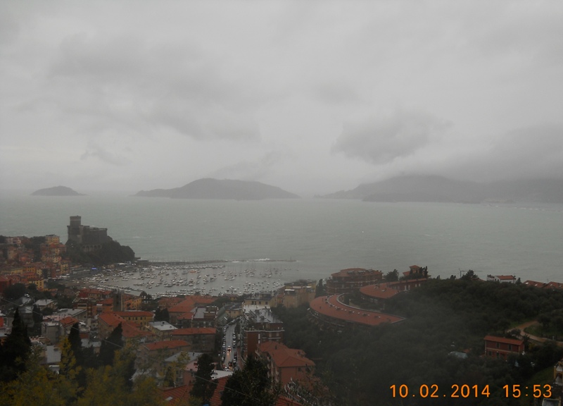 Anche se piove .....