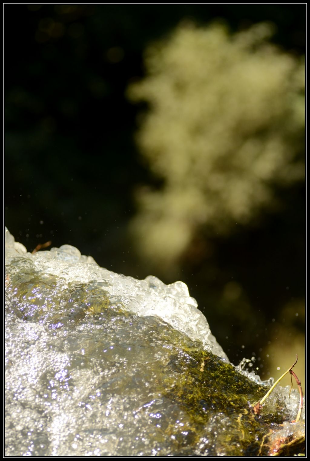 Cascata della Mola nei Monti Ceriti (Cerveteri)