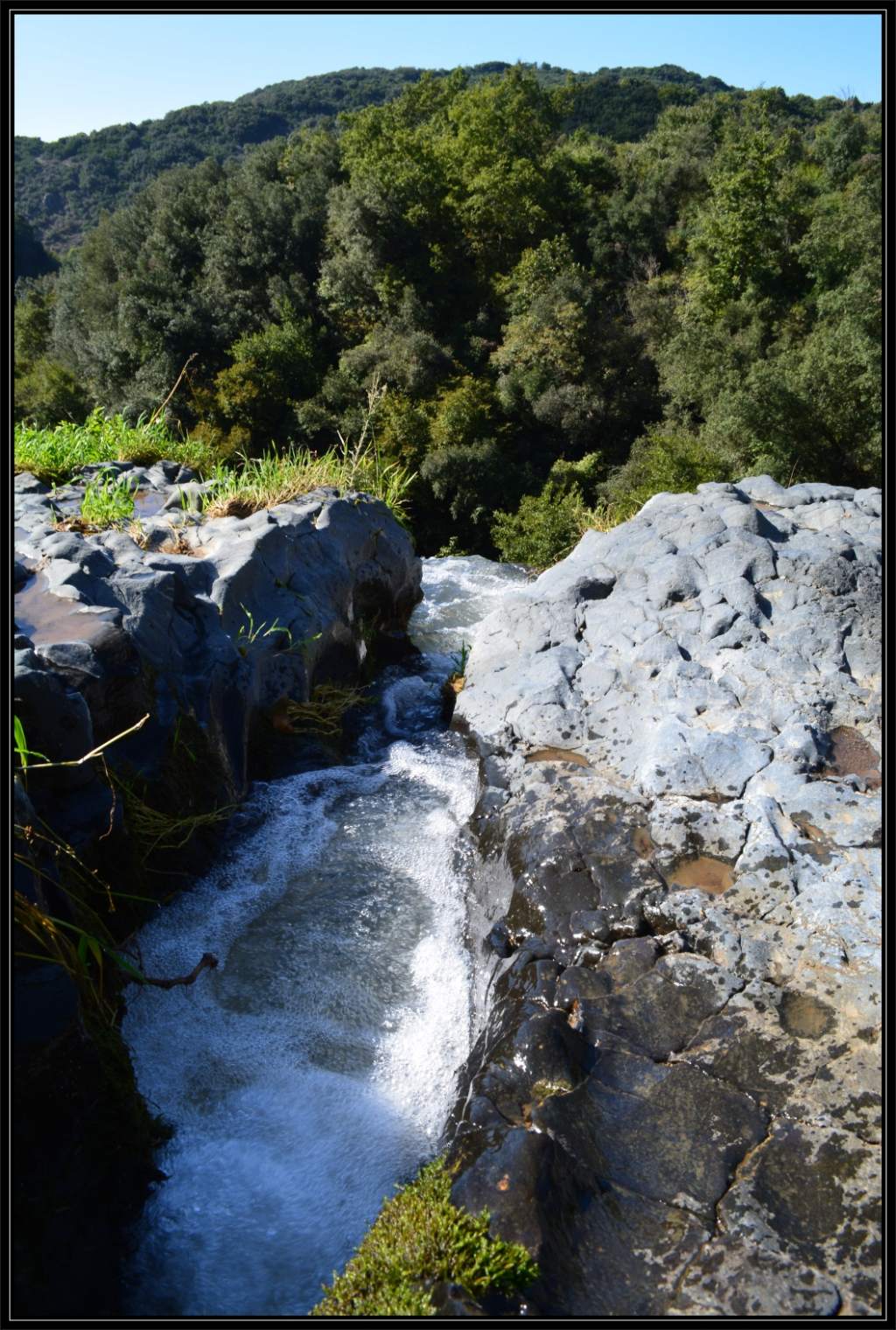 Cascata della Mola nei Monti Ceriti (Cerveteri)