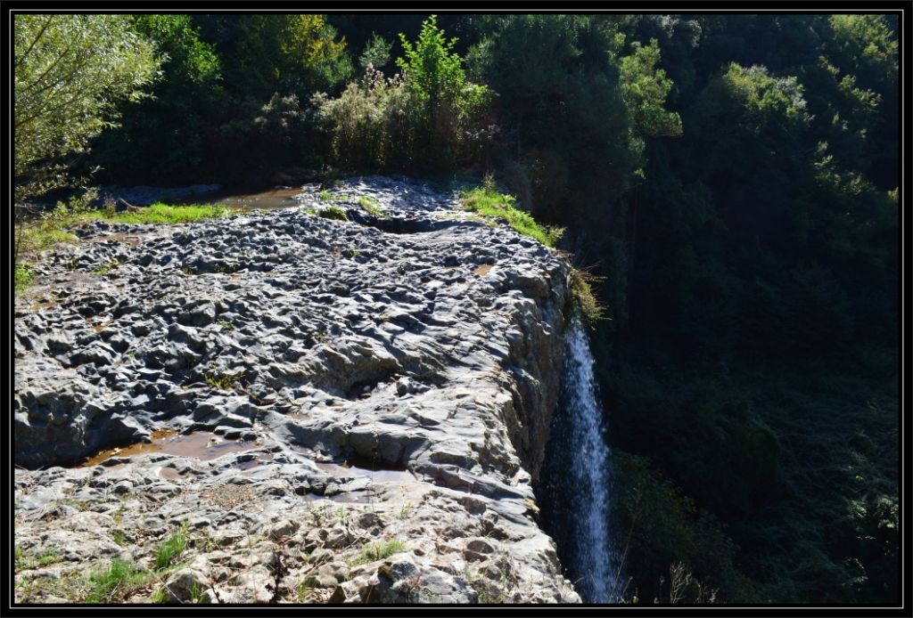 Cascata della Mola nei Monti Ceriti (Cerveteri)