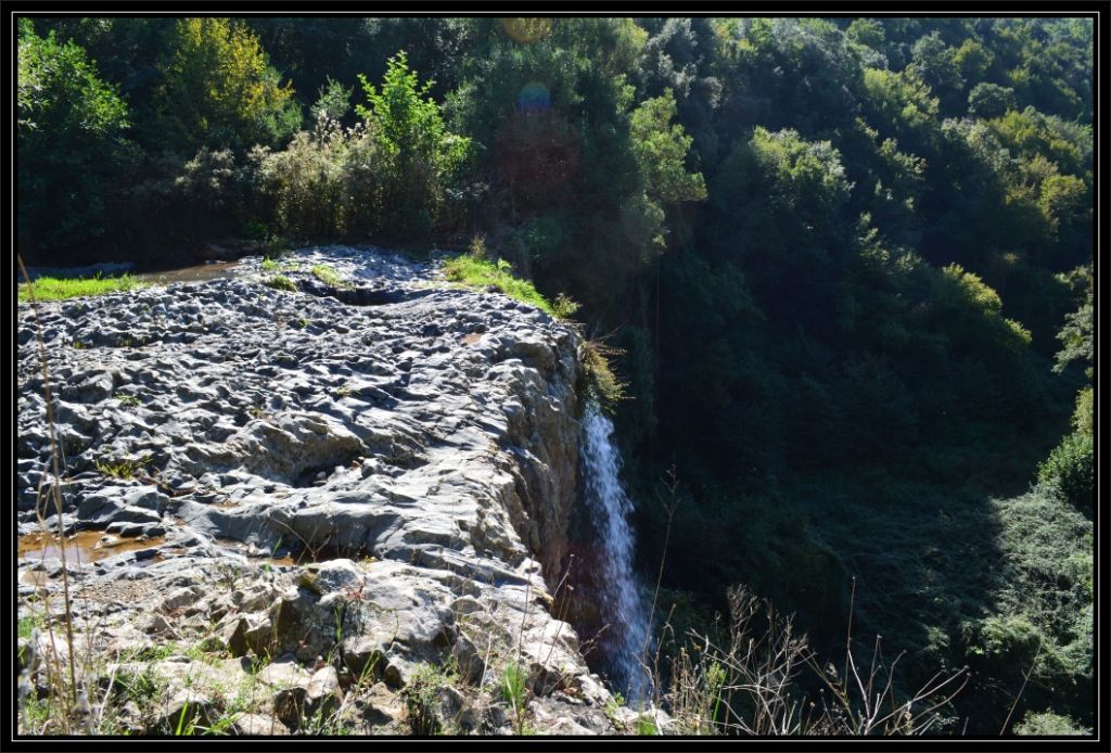 Cascata della Mola nei Monti Ceriti (Cerveteri)