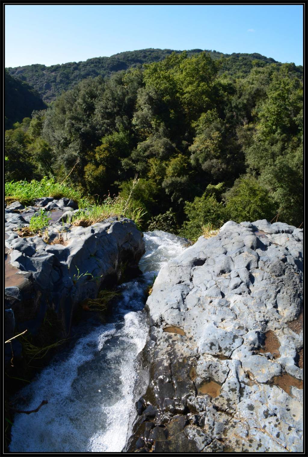 Cascata della Mola nei Monti Ceriti (Cerveteri)