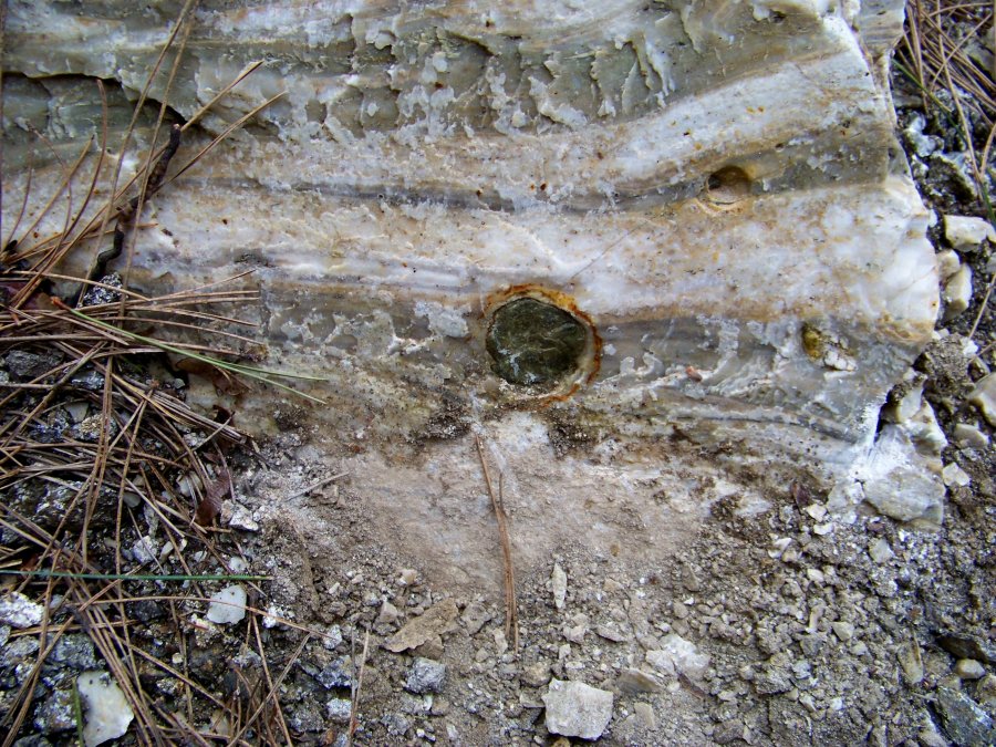 Tessitura fluidale e calcare cristallino