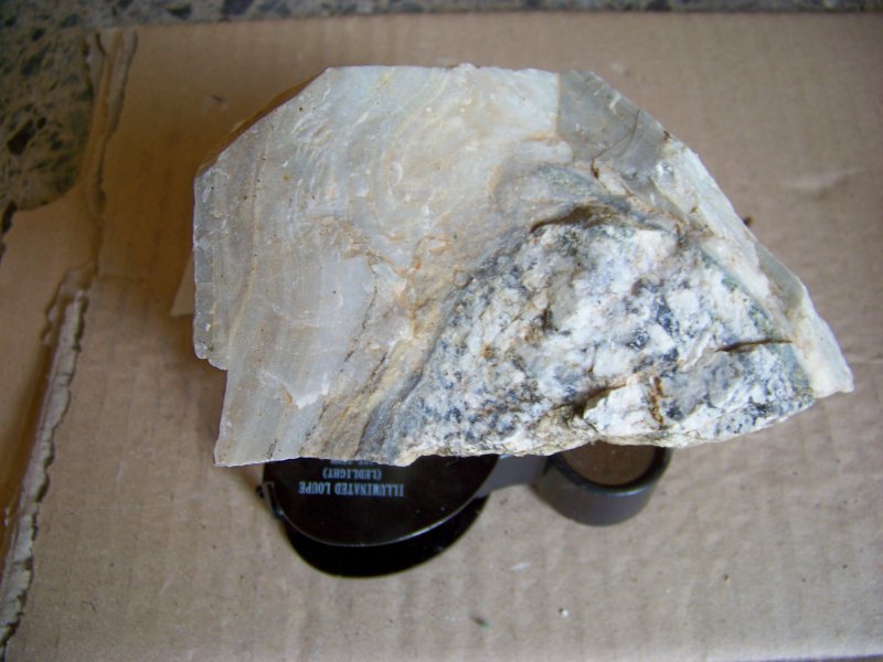 Tessitura fluidale e calcare cristallino