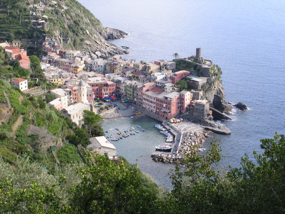 I migliori punti panoramici vista mare nel levante ligure