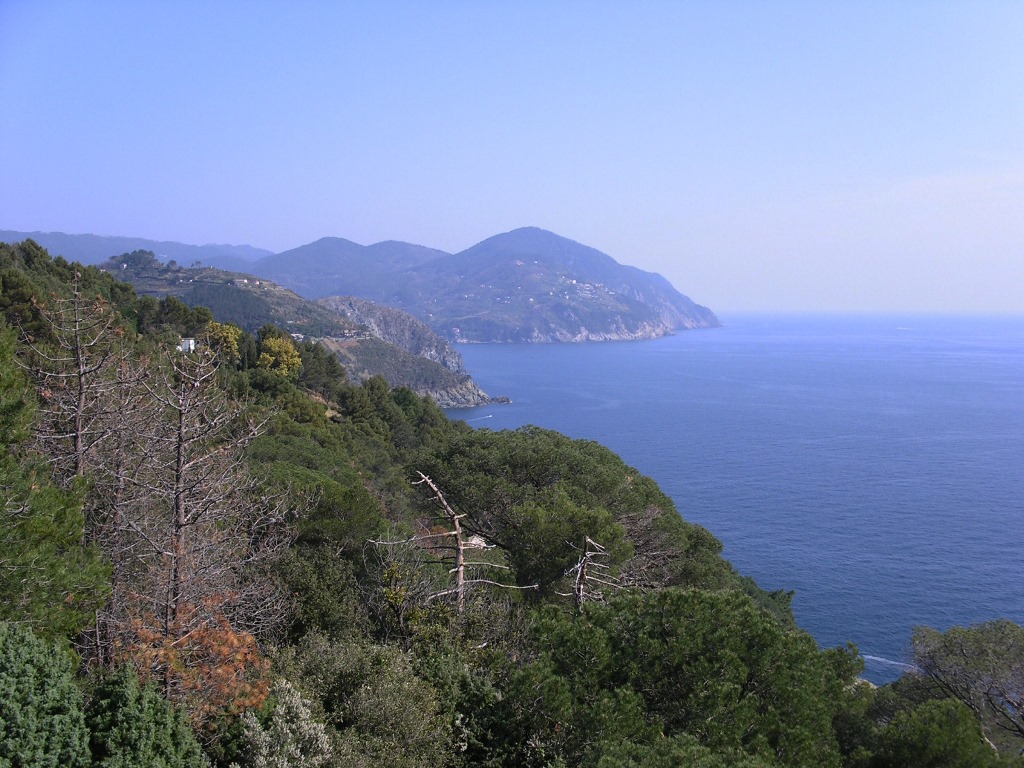 I migliori punti panoramici vista mare nel levante ligure