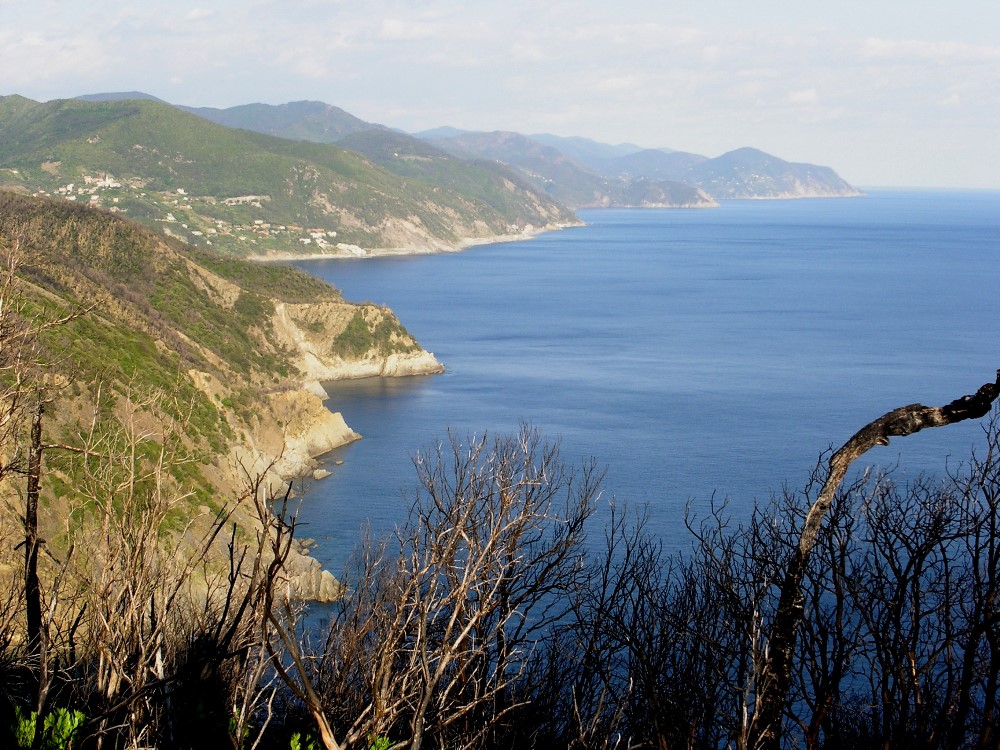 I migliori punti panoramici vista mare nel levante ligure