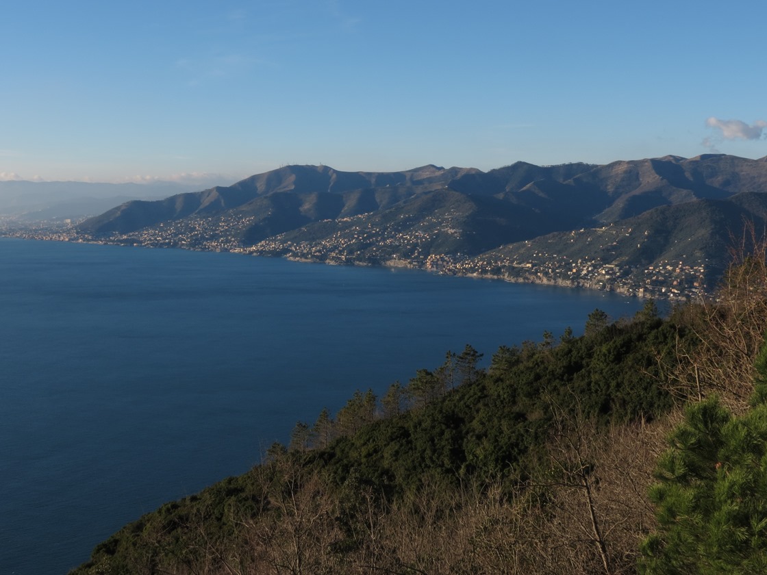 I migliori punti panoramici vista mare nel levante ligure