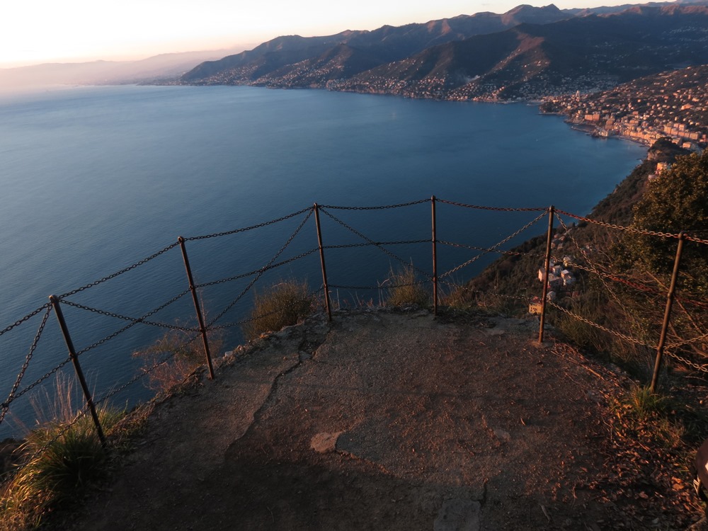 I migliori punti panoramici vista mare nel levante ligure