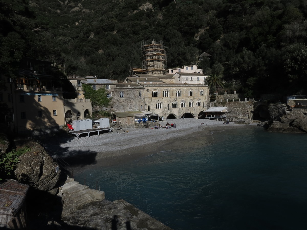 La baia di San Fruttuoso (Monte di Portofino)