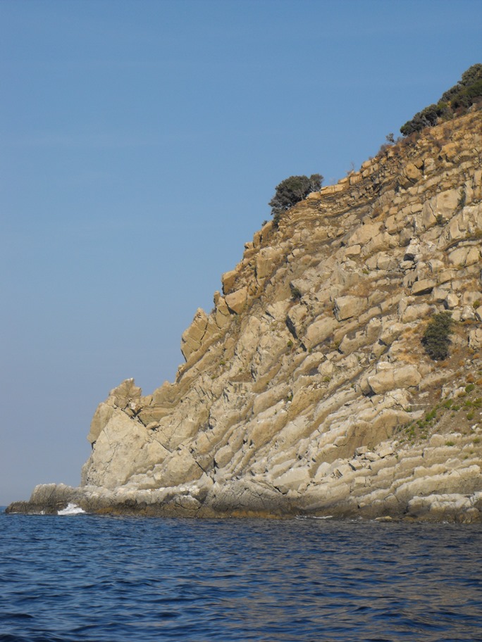 Le scogliere tra Moneglia e Sestri Levante