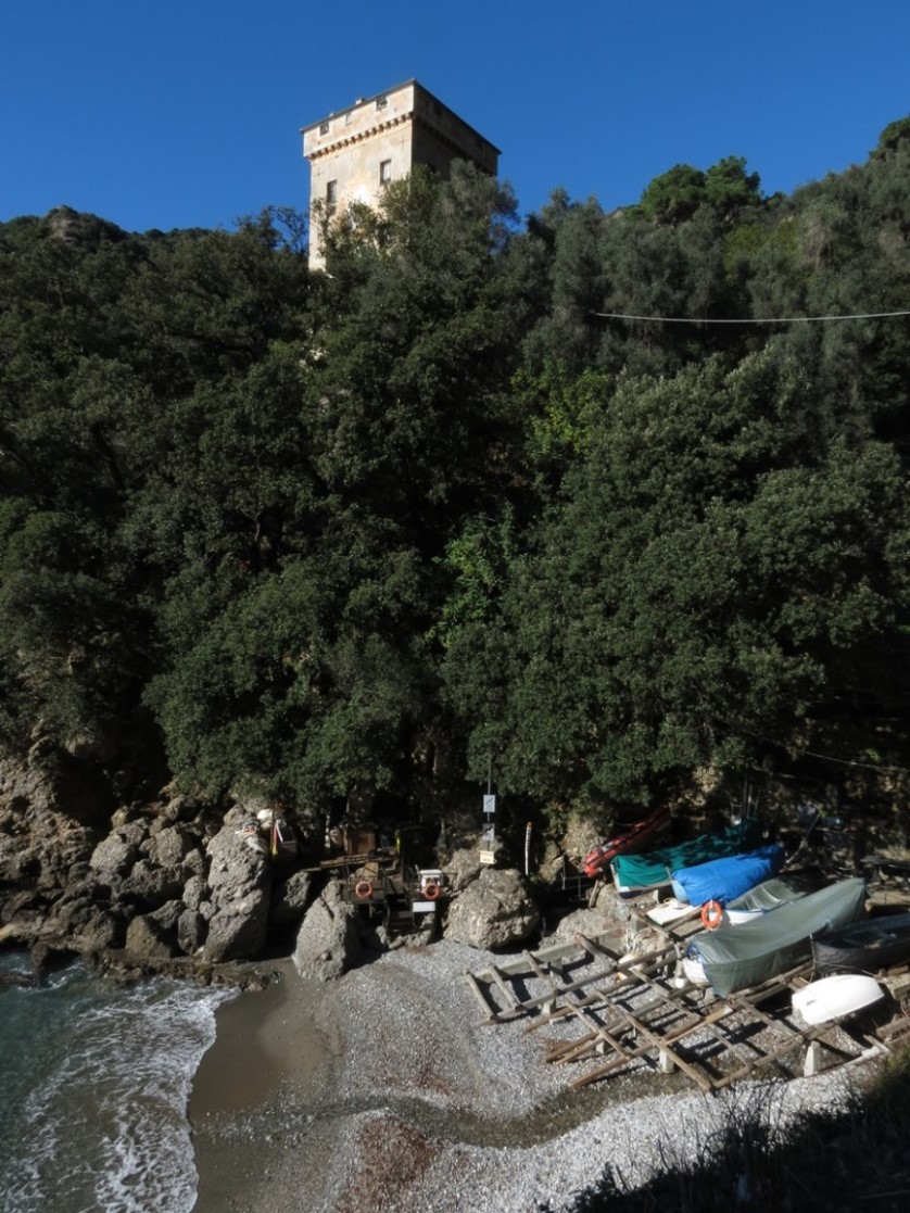 La baia di San Fruttuoso (Monte di Portofino)