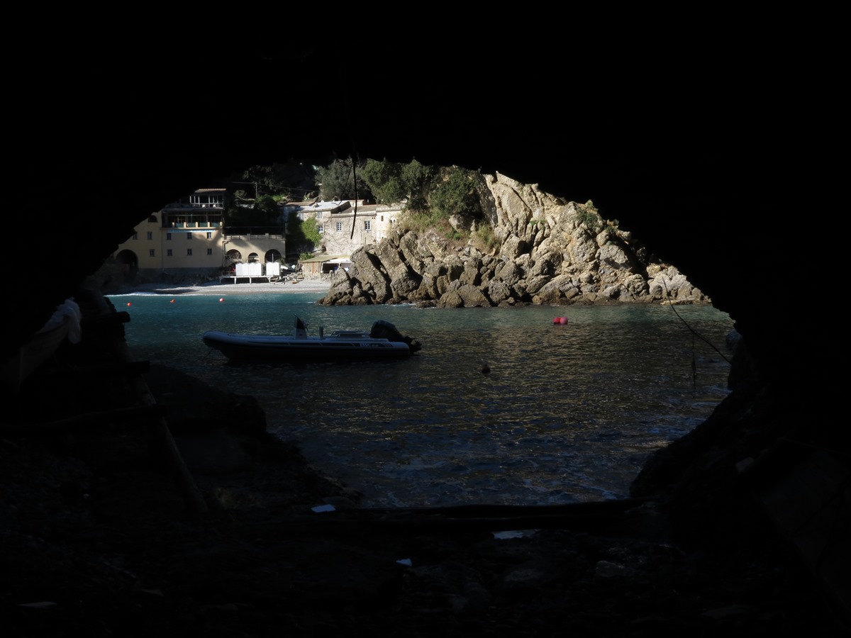 La baia di San Fruttuoso (Monte di Portofino)