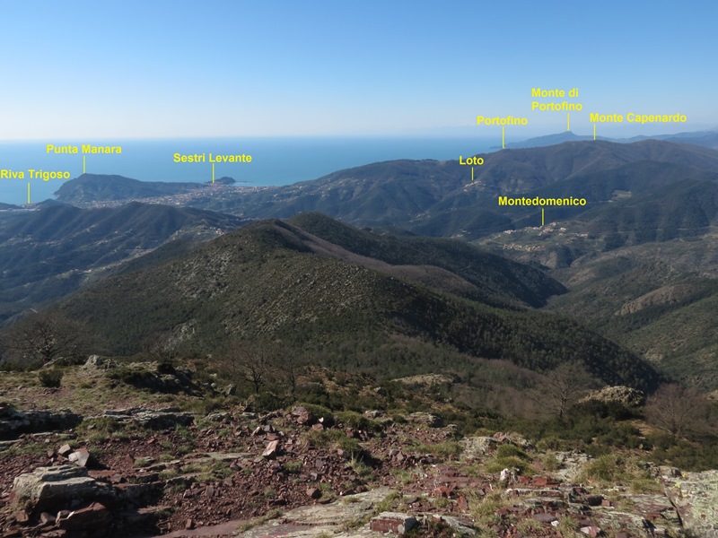 Monti Tregin e Roccagrande (GE)