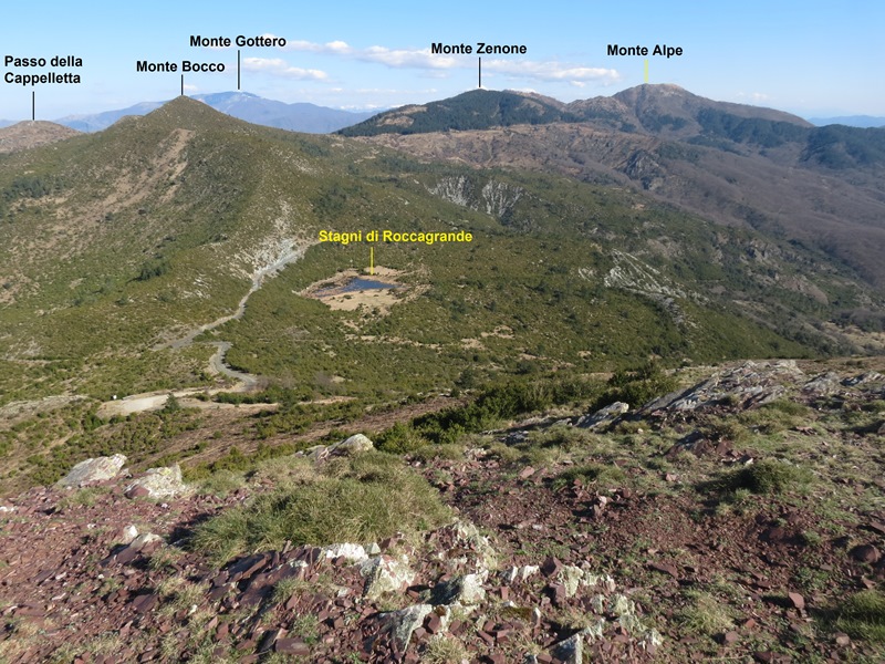 Monti Tregin e Roccagrande (GE)