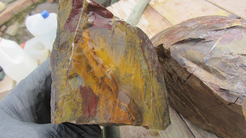 Pietre dai colori forti