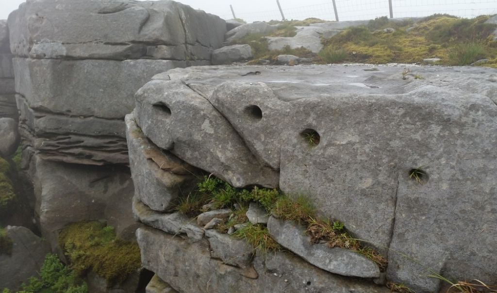 Strane cavit� nell''arenaria