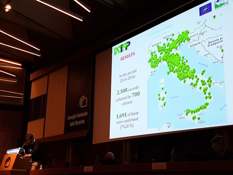 First Italian Citizen Science Conference, Roma 23-25/11 2017