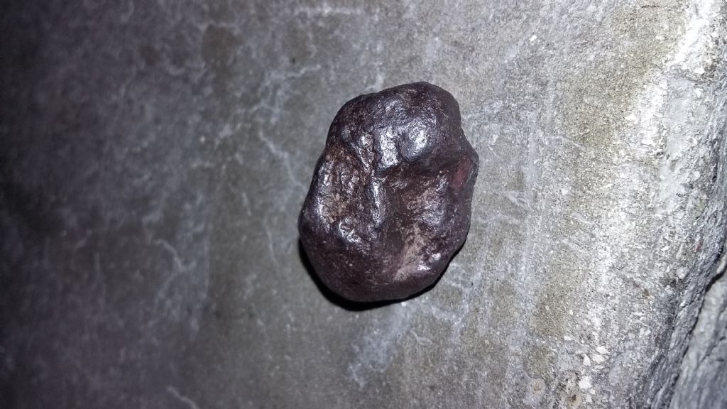 richiesta di identificazione - nodulo/concrezione metallico